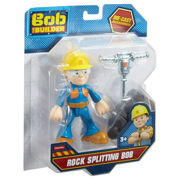 Fisher-Price Bob The Builder Rock Splitting Bob Action Figure 