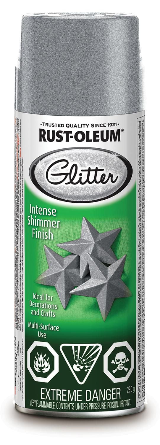 RustOleum Specialty Silver Glitter Spray Paint Walmart Canada