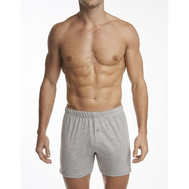 Stanfields Mens Premium Cotton Knit Boxers 2 Pack Walmartca 1080