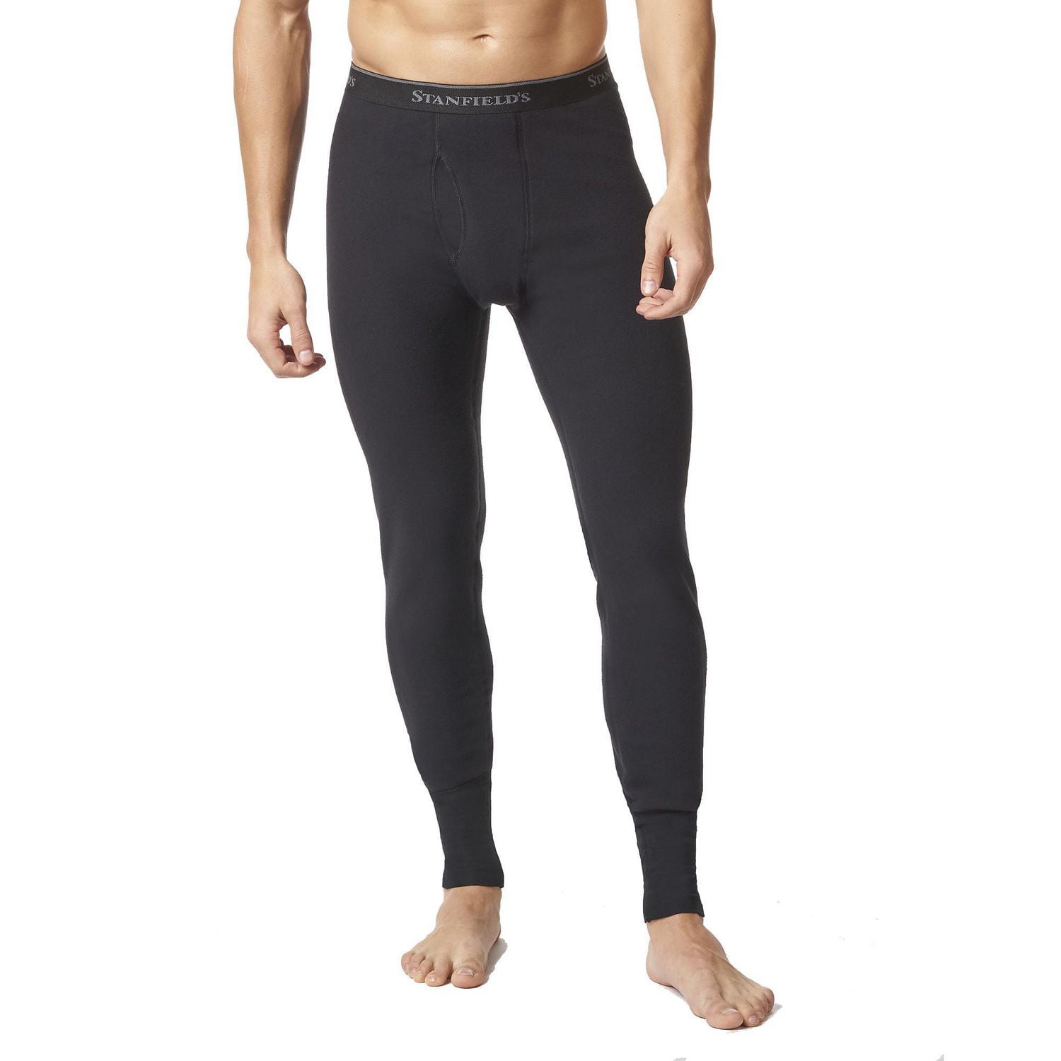 Breakout Base Layer Legging with Vertical Logo in Black