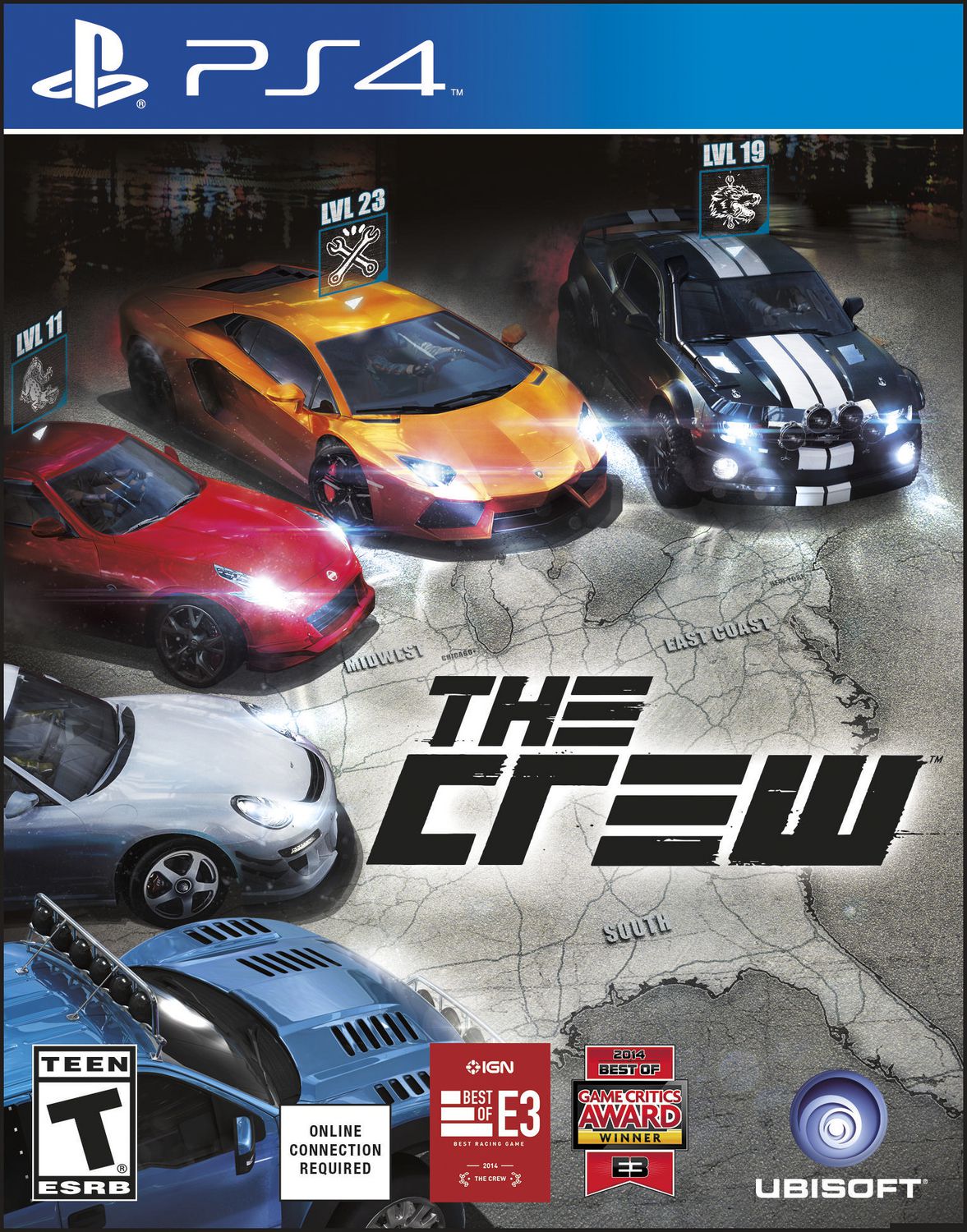 Сколько весит the crew ps4