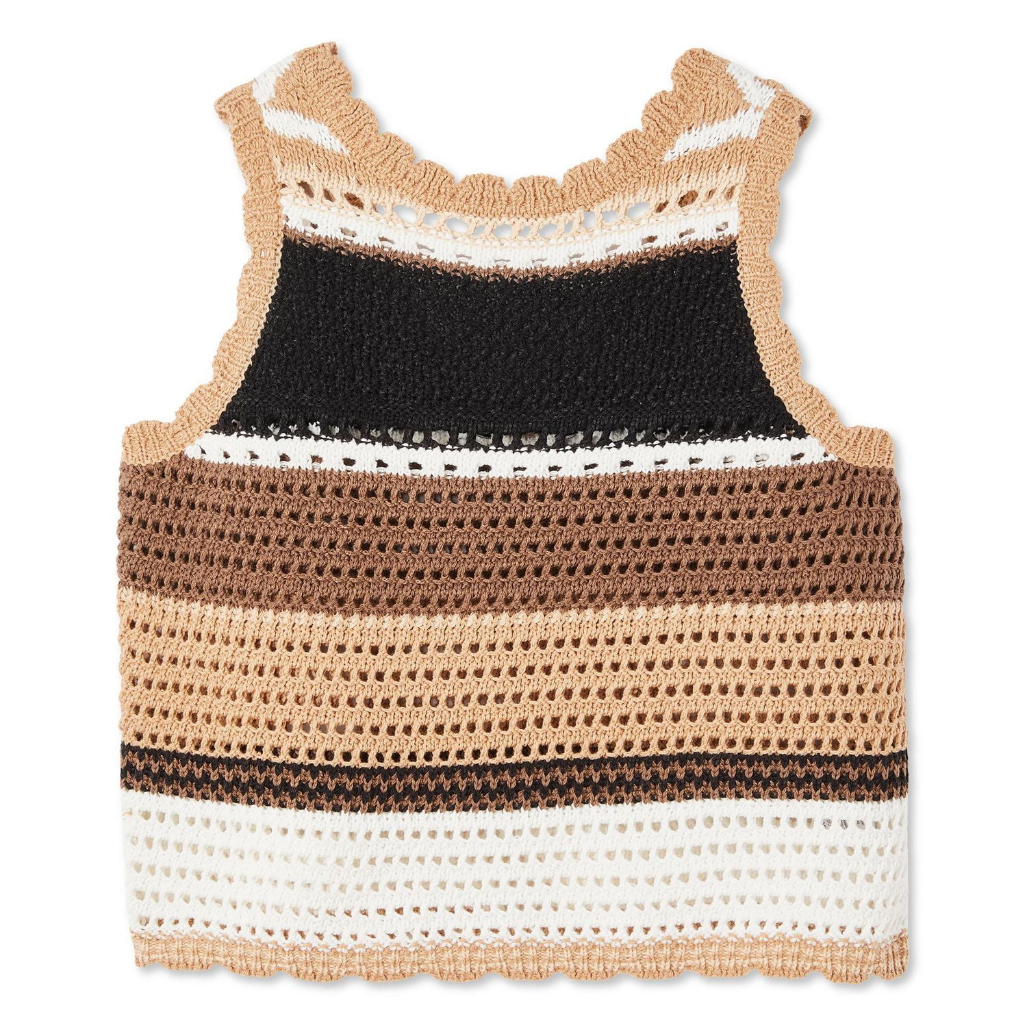 George Women's Crochet Tank, Sizes XS-XXL