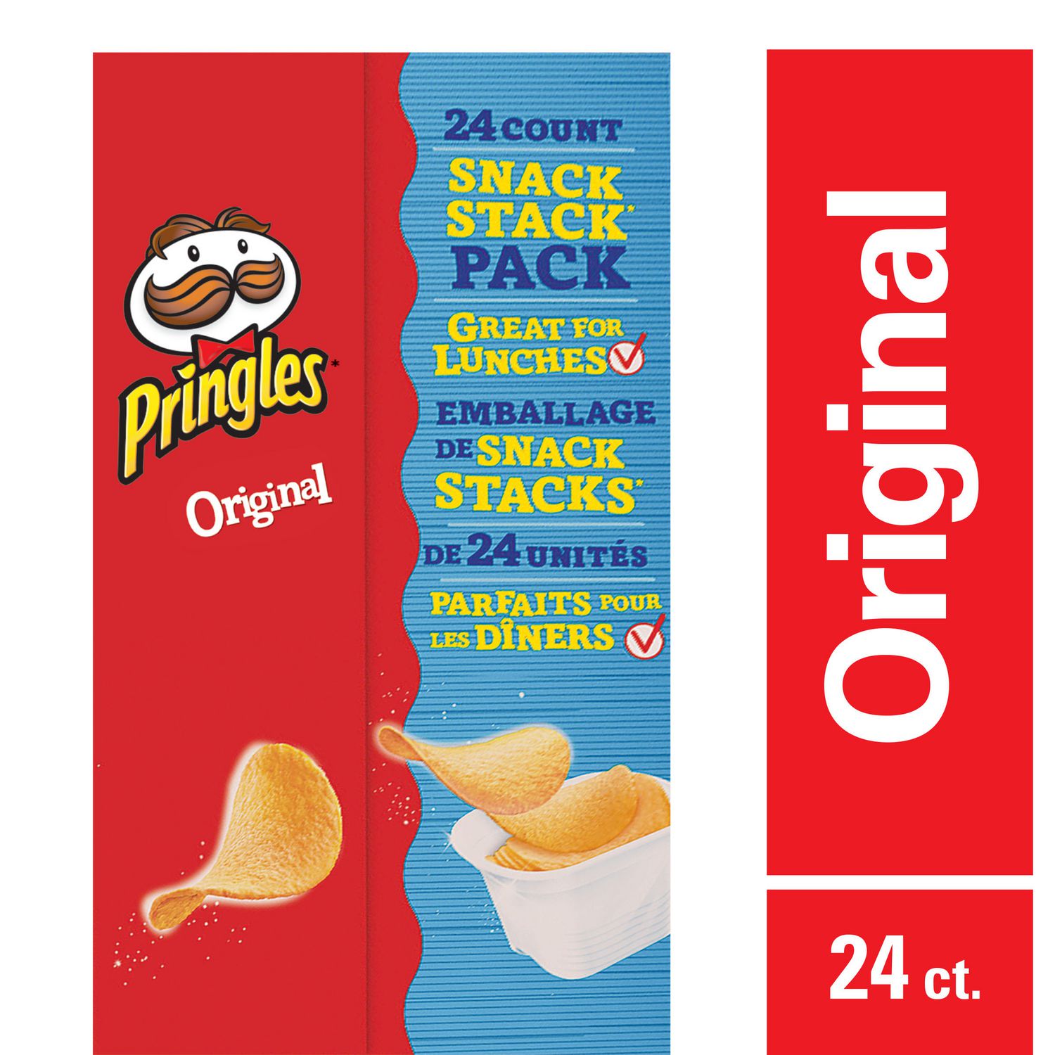 Pringles Original Snack Stack Potato Chips | Walmart Canada
