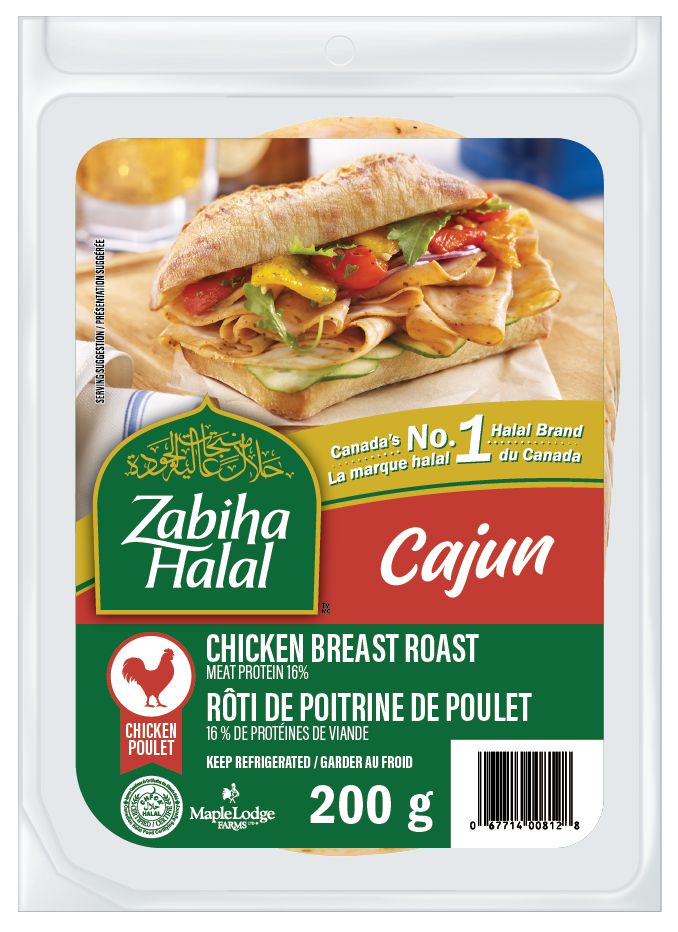 Zabiha Halal Cajun Chicken Breast Roast Walmart Canada