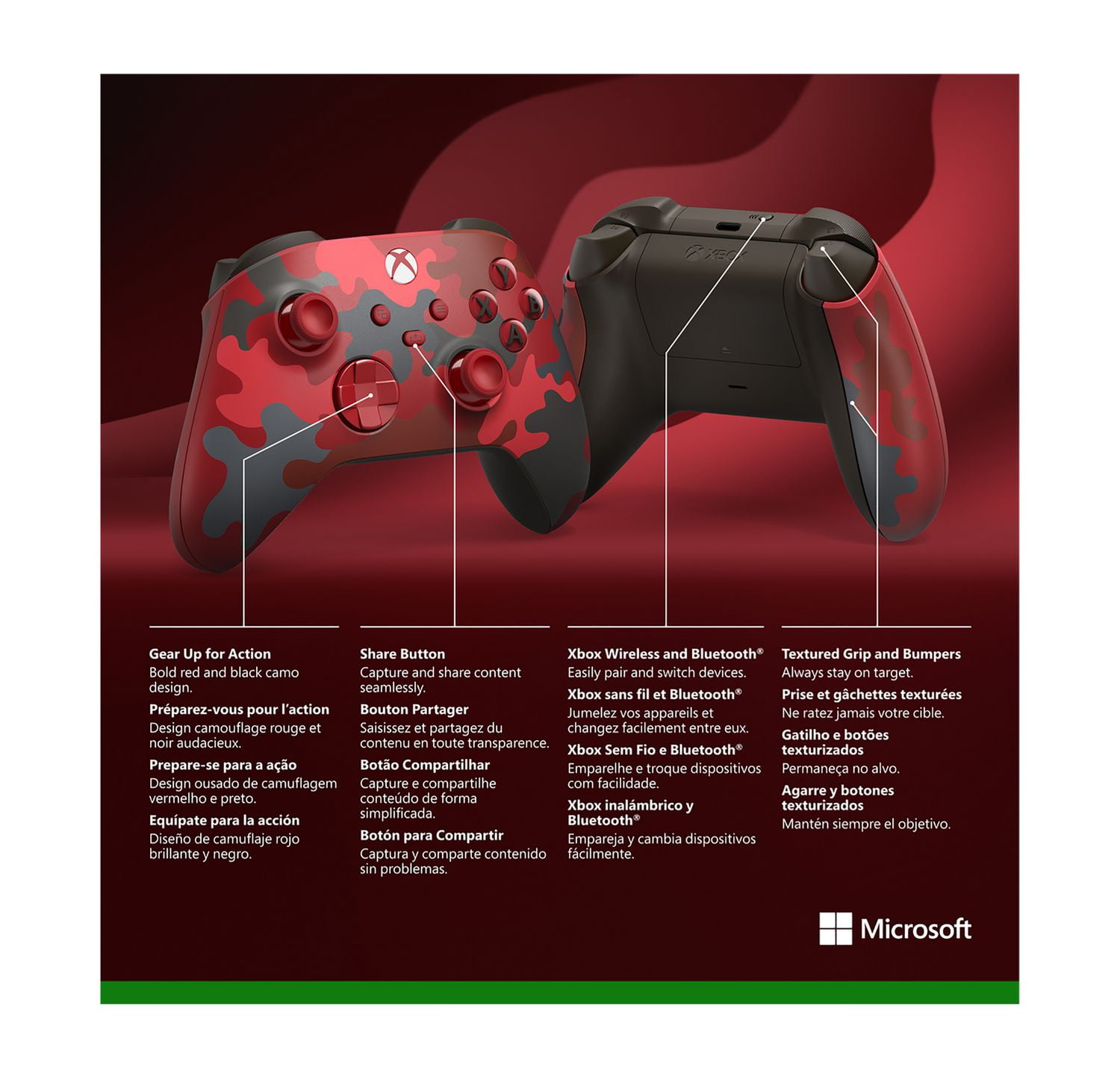 Red camo store ps4 controller target