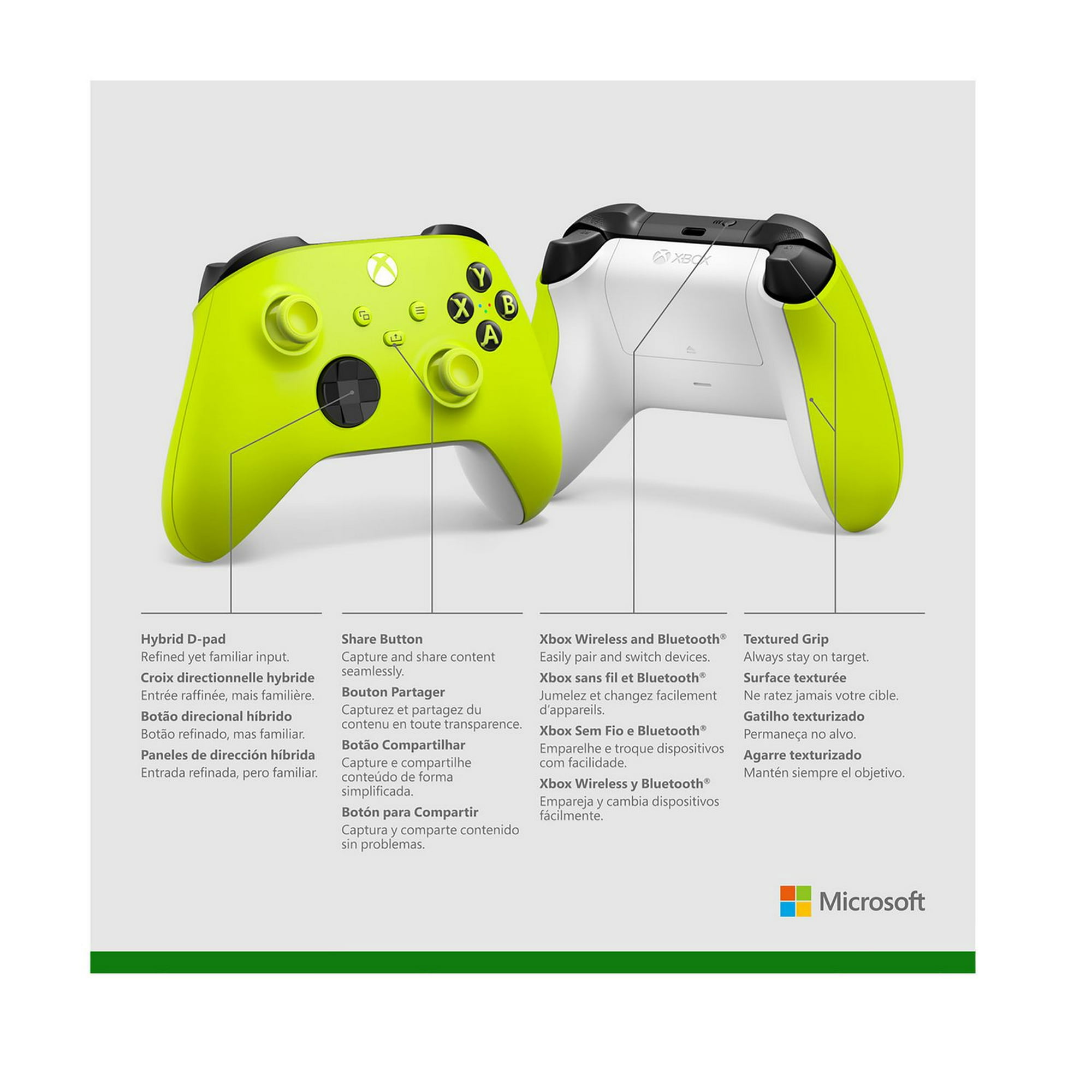 XBOX Series S & X Wireless Controller - Electric Volt