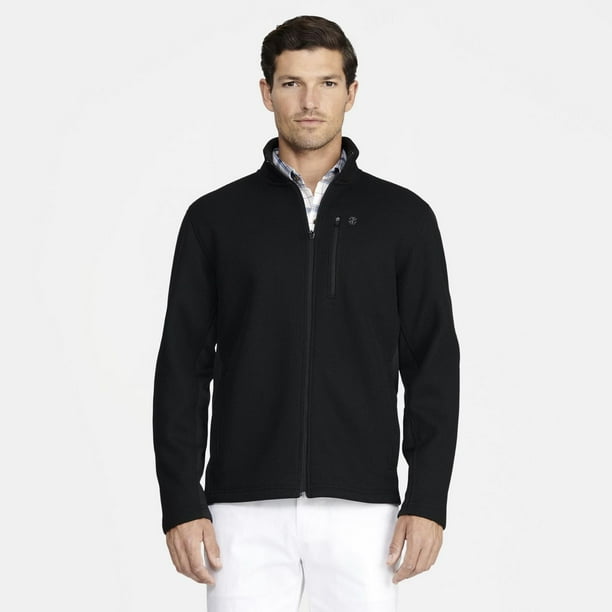 IZOD MENS FULL ZIP FLEECE SHAKER JACKET Walmart.ca