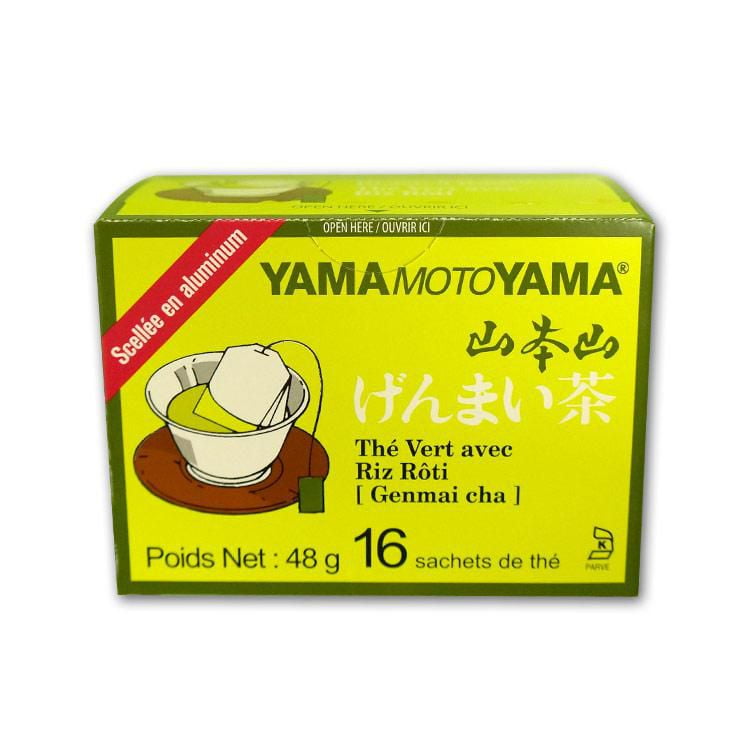 Yamamotoyama GenmaiCha Green Tea with Roasted Brown Rice 16 Bags Walmart Canada