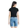 thumbnail image 2 of Bermuda en denim Justice pour filles, 2 of 3
