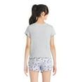 thumbnail image 2 of Peanuts Girls' Snoopy Rib Tee, 2 of 3