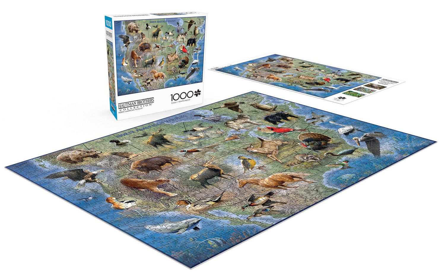 Buffalo Games – Hautman series - North American Wildlife - 1000