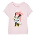 thumbnail image 3 of Disney Girls' Minnie Mouse Rib Tee, 3 of 3
