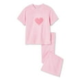 thumbnail image 3 of Pyjama 2 pièces en molleton nuage Justice pour filles, 3 of 4