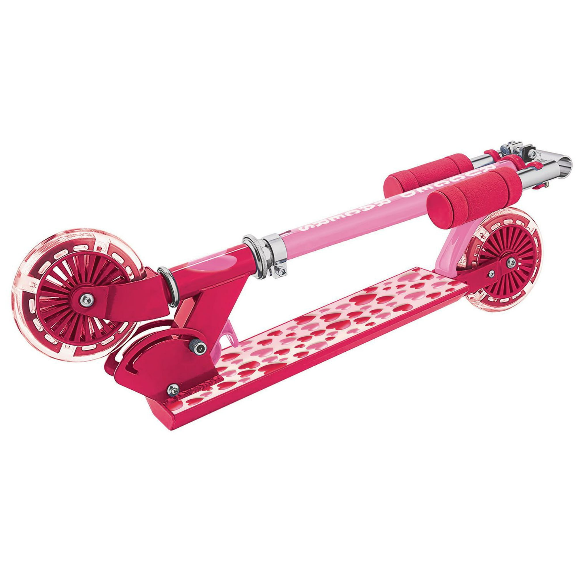 Trottinette lumineuse Barbie - Design pliable et portable - Design