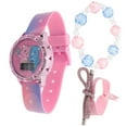 thumbnail image 2 of Care Bears Girls’ Digital Watch Gift Set with Accessories – Pink & Blue Gradient Band, 2 of 2
