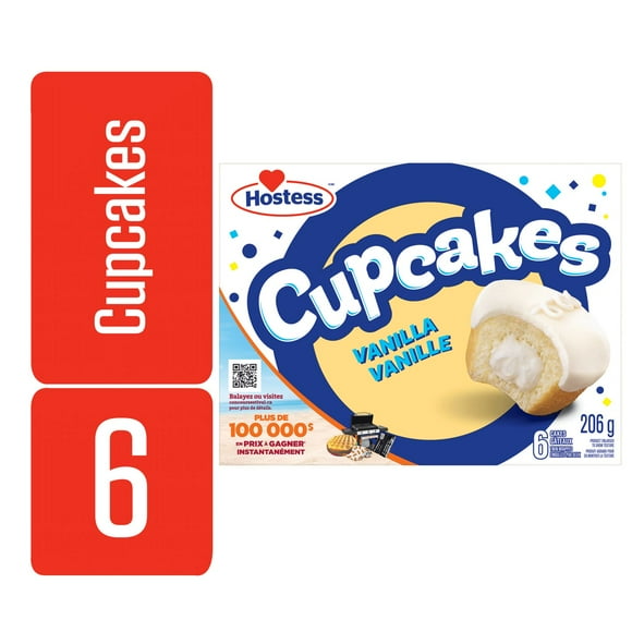 Hostess® Vanilla Cupcakes, 206 g