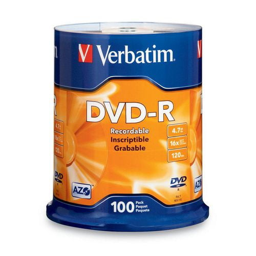 Verbatim 100pk DVD-R