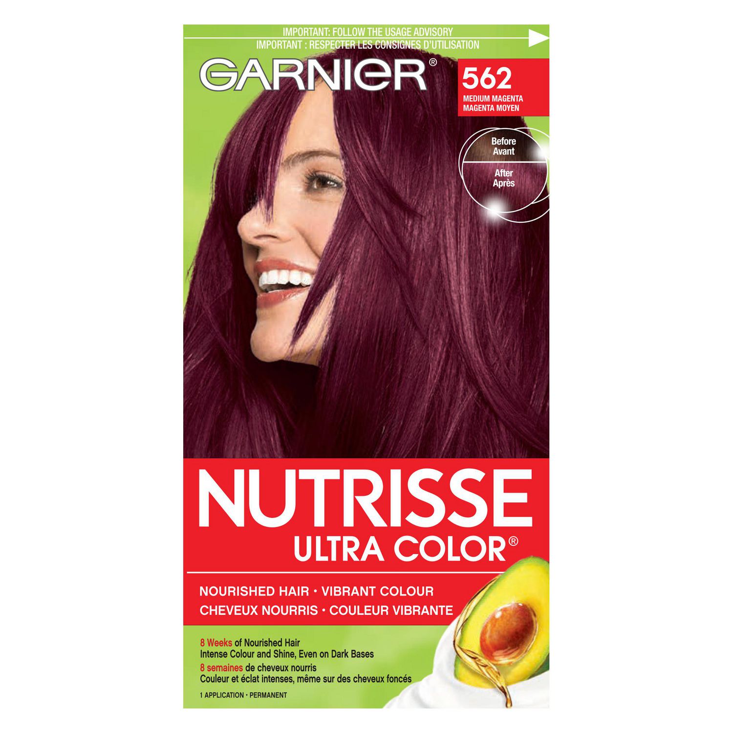 Garnier Nutrisse Cream Permanent Hair Colour 11 Ash Black | Walmart Canada