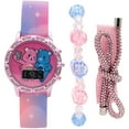 thumbnail image 1 of Care Bears Girls’ Digital Watch Gift Set with Accessories – Pink & Blue Gradient Band, 1 of 2