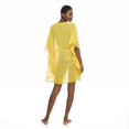 thumbnail image 3 of George Women's Chiffon Pompom Cover-Up, 3 of 6