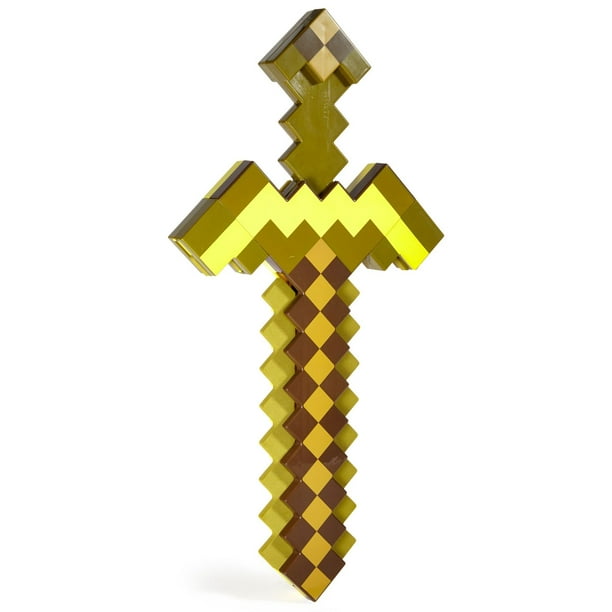 Pioche épée officielle Minecraft 2 en 1 - Épée Minecraft