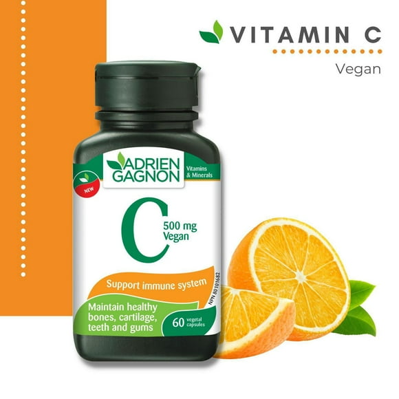Adrien Gagnon - Vegan Vitamin C, 500 mg