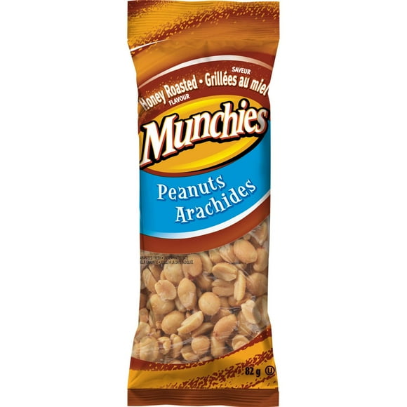 Munchies Grillées au miel Arachides 82GM