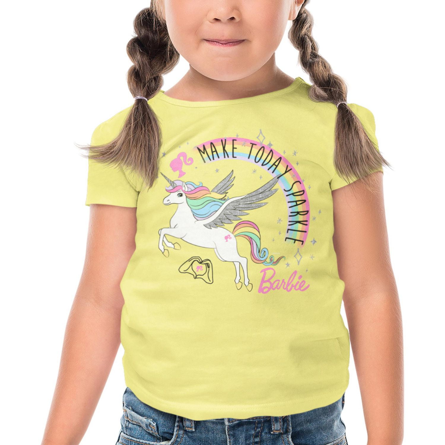 Barbie T-Shirt à manches courtes pour fille