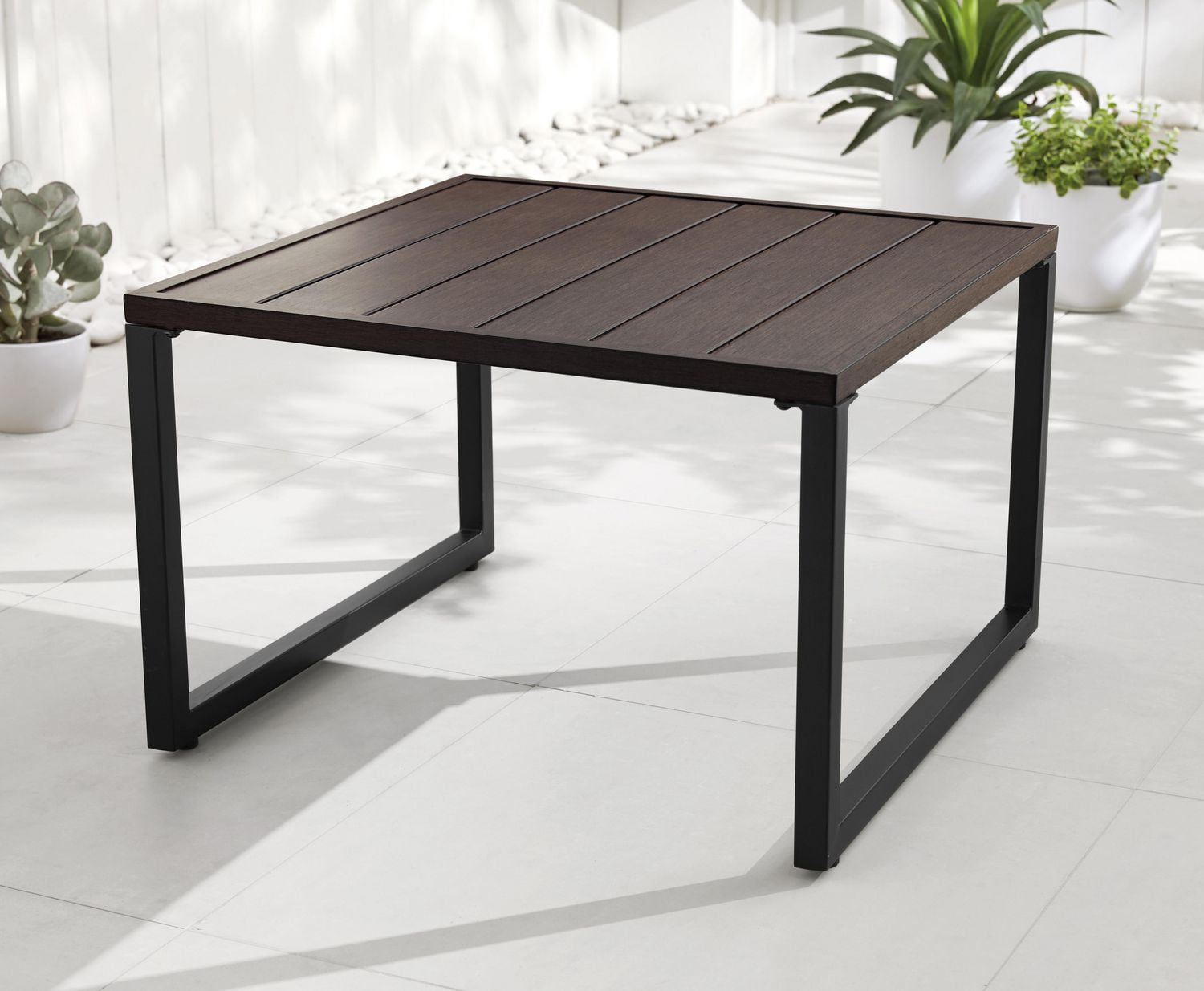 hometrends Large Steel Coffee Table Outdoor | Walmart Canada