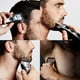 Tondeuse de précision à barbe, cheveux et corps à sec/mouillé rechargeable pour hommes avec 3 accessoires peigne, argent ERGB80S de Panasonic – image 2 sur 9