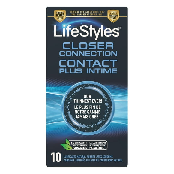 LIFESTYLES CONDOM CLOSER CONNECTION 10