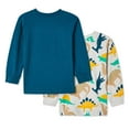 thumbnail image 2 of Lot de 2 t-shirts à col henley George pour petits garçons, 2 of 2