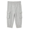 thumbnail image 2 of George Baby Boys' Fleece Cargo Jogger, 2 of 2