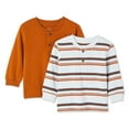 thumbnail image 1 of George Baby Boys' Henley Tee 2-Pack, 1 of 2