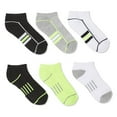 thumbnail image 1 of Athletic Works Boys' Low-Cut Socks 6-Pack, 1 of 1
