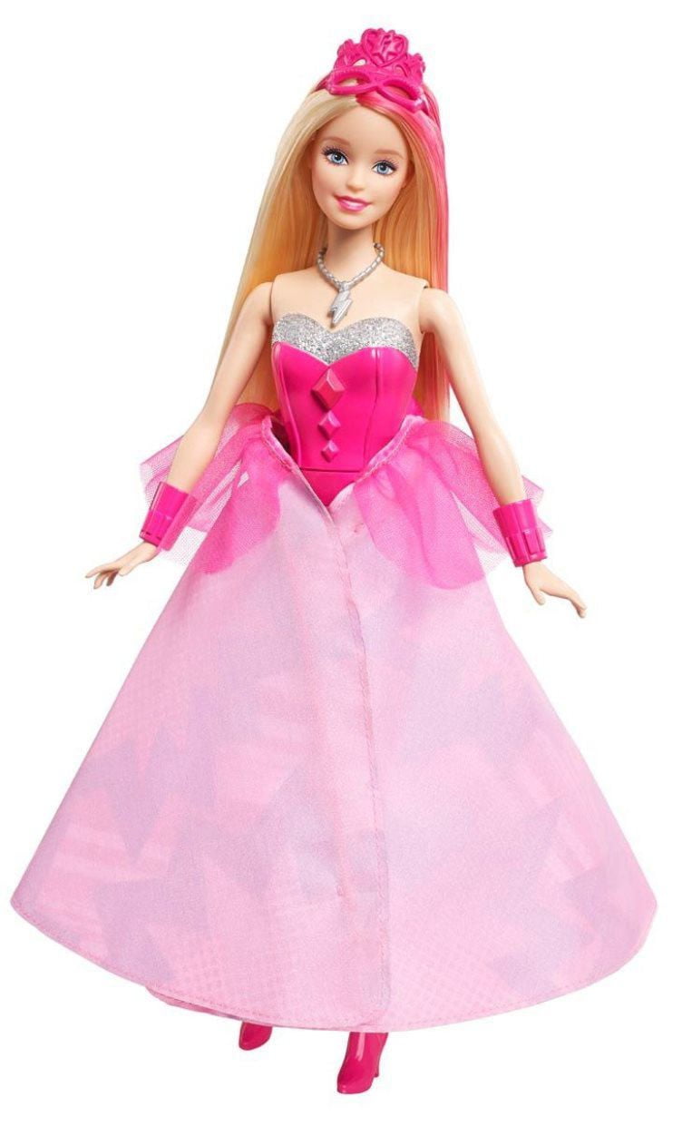 Mattel Barbie Princess Power Super Sparkle Doll Walmart