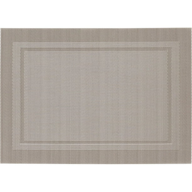 hometrends Tan Border Placemat, Textaline, 13