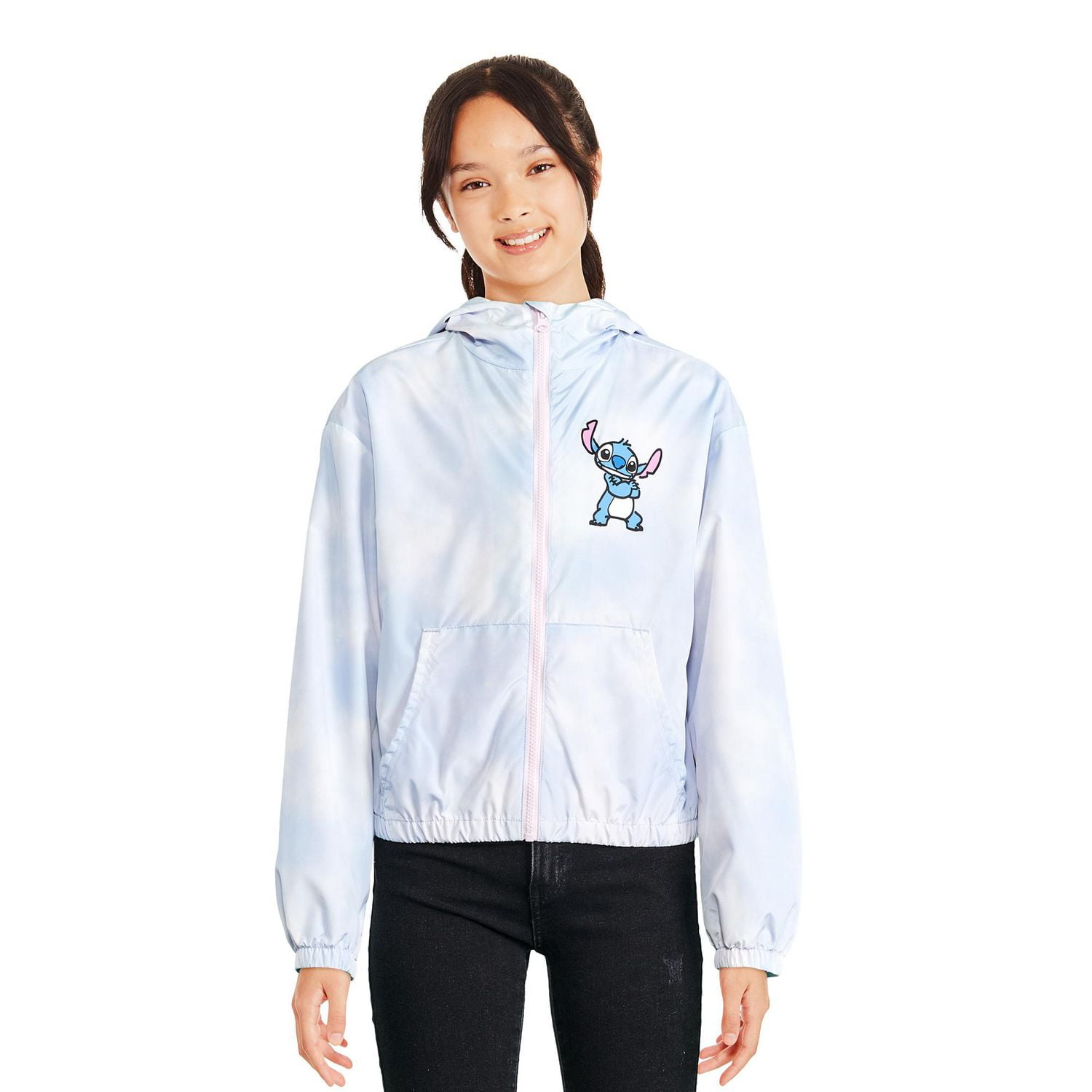 Disney Girls' Stitch Windbreaker