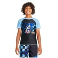thumbnail image 1 of Sonic The Hedgehog Boys' Rash Guard, 1 of 3