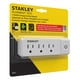 Adaptateur PlugMax ECO de Stanley à 3 prises avec interrupteur marche/arrêt illuminant À 3 prises – image 1 sur 5