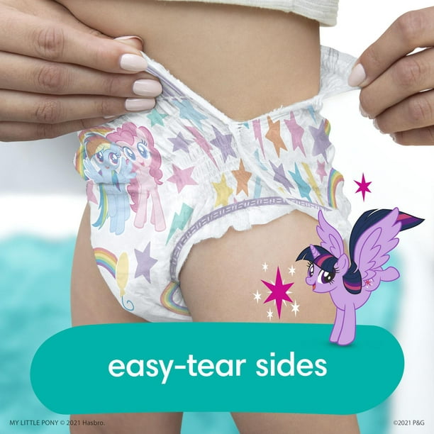 Pampers Easy Ups Girls Training Underwear, Super Pack, Sizes 2-6