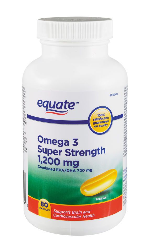 Equate Omega 3 Super Strength 1,200 mg Walmart Canada