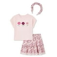 thumbnail image 1 of George Toddler Girls' Skort 3-Piece Set, 1 of 3
