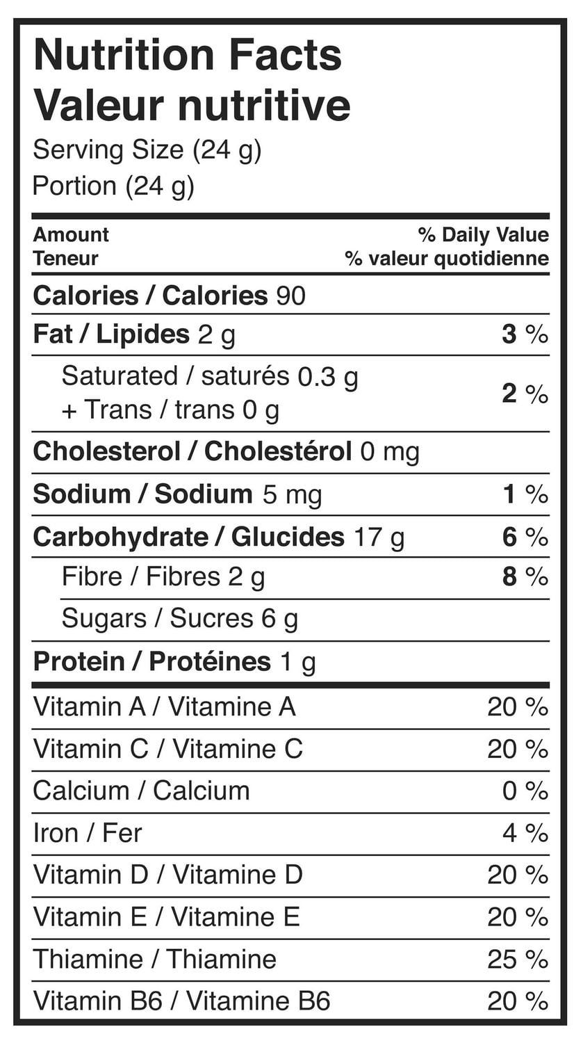Made Good Organic Apple Cinnamon Granola Bars Walmart Canada