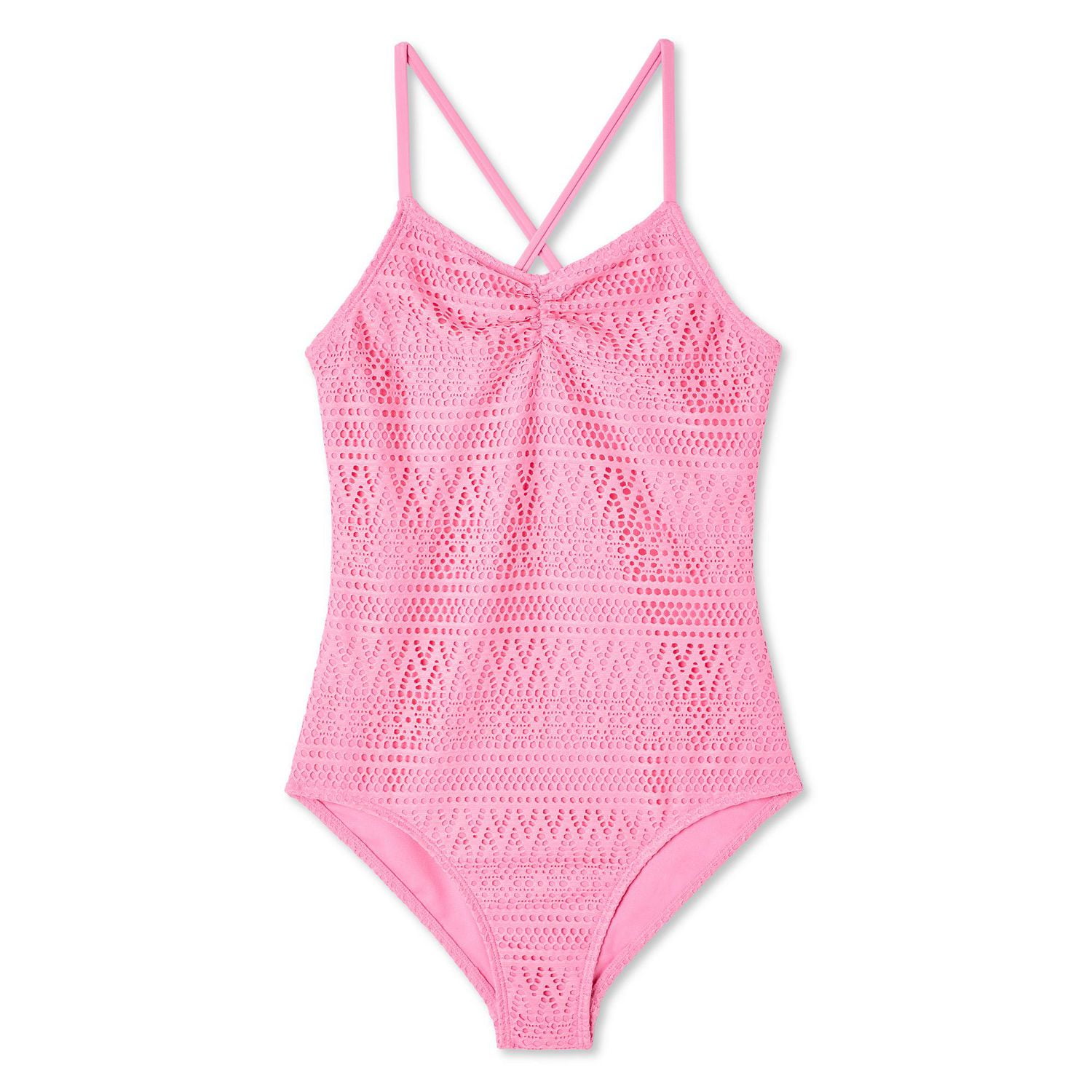 George Girls' Crochet Swimsuit 1-Piece