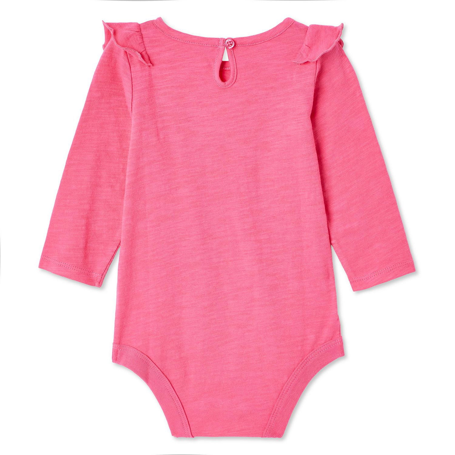 George Baby Girls' Ruffle Bodysuit, Sizes 0-24 months