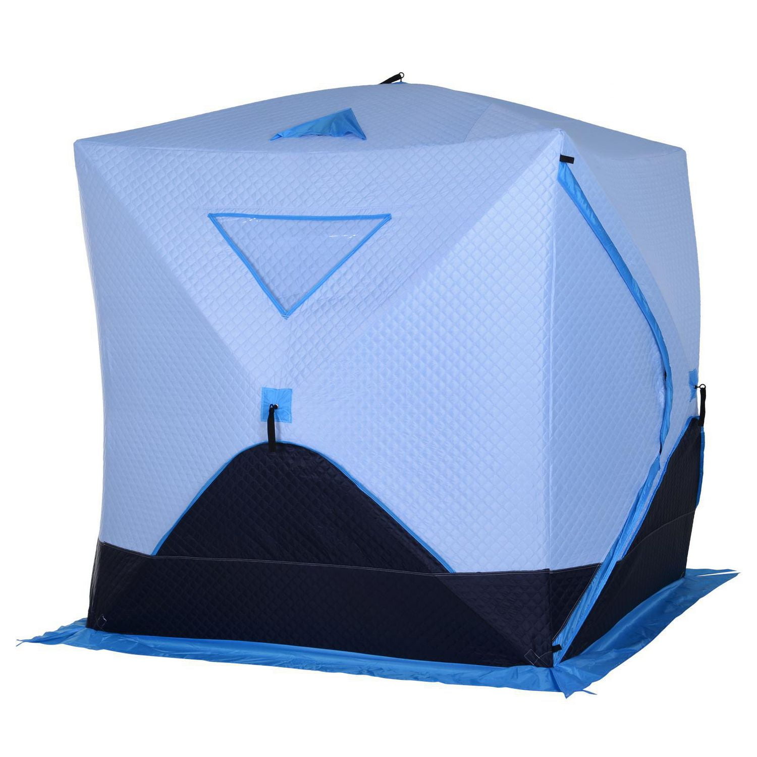 Outsunny 4-Person Portable Composite Ice Fishing Tent AB1-003