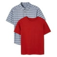 thumbnail image 1 of George Boys' Woven Shirt 2-Piece Set, 1 of 2