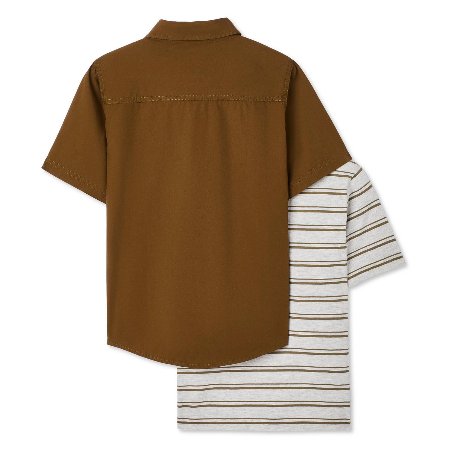 George Boys' Woven Shirt 2-Piece Set