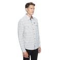 thumbnail image 2 of Dark Black Men's Long-Sleeve  Button-Down Shirt, 2 of 6